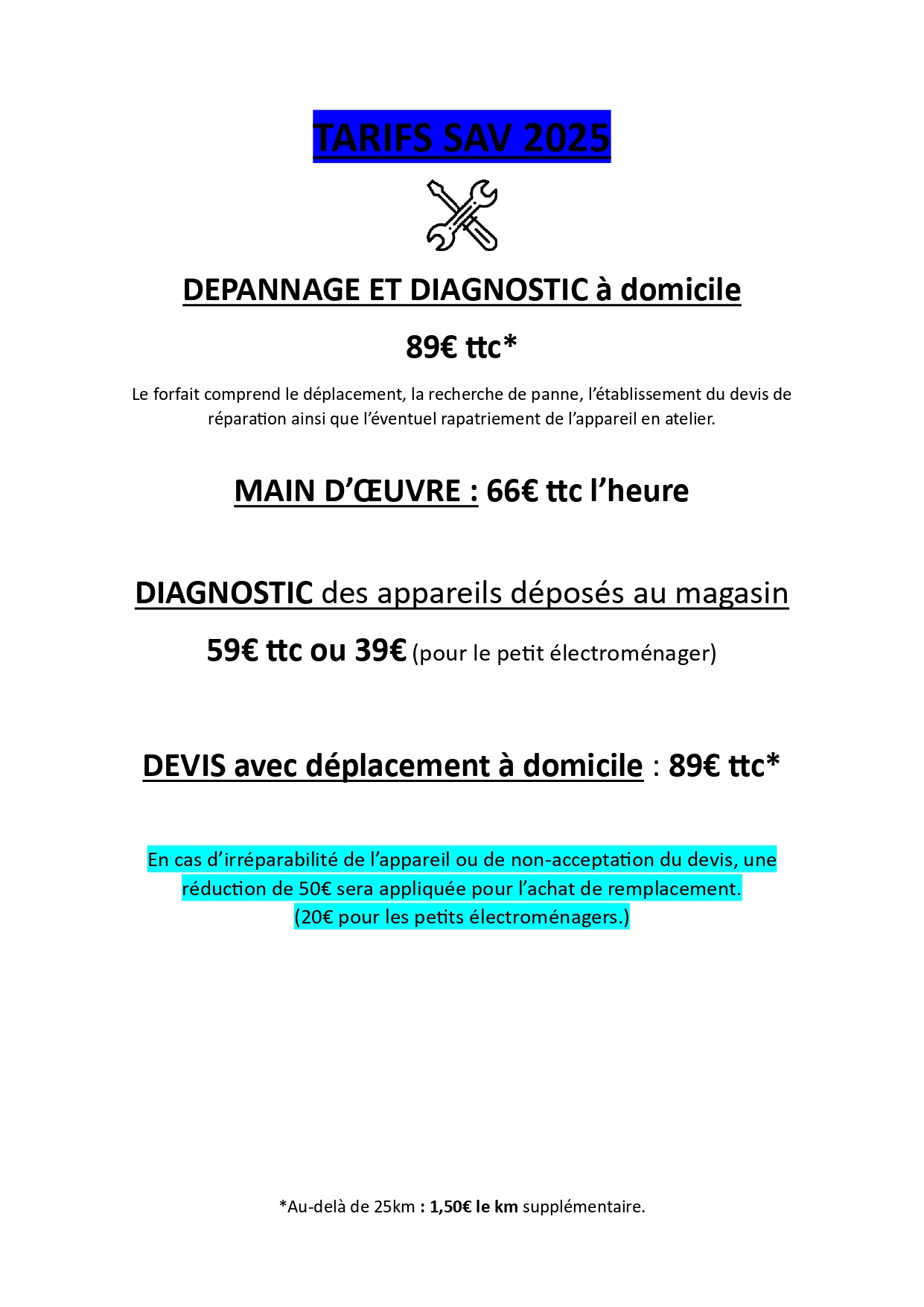 Visuel tarif sav